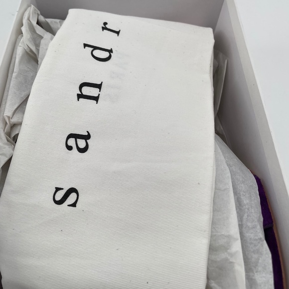 New Sandro Women's Purple Sandals straps 39 - Picture 13 of 15